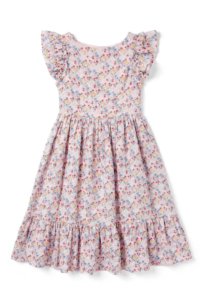Kids' Floral Dress, Main, color, PINK