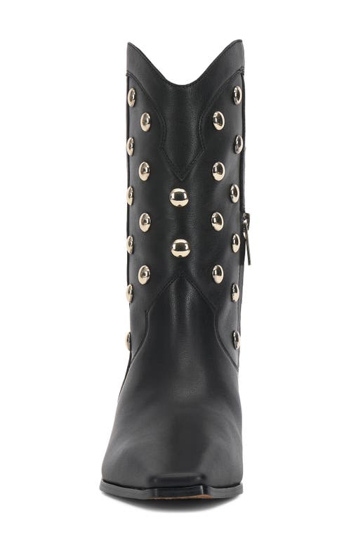 Vince Camuto Prilie Western Boot In Black