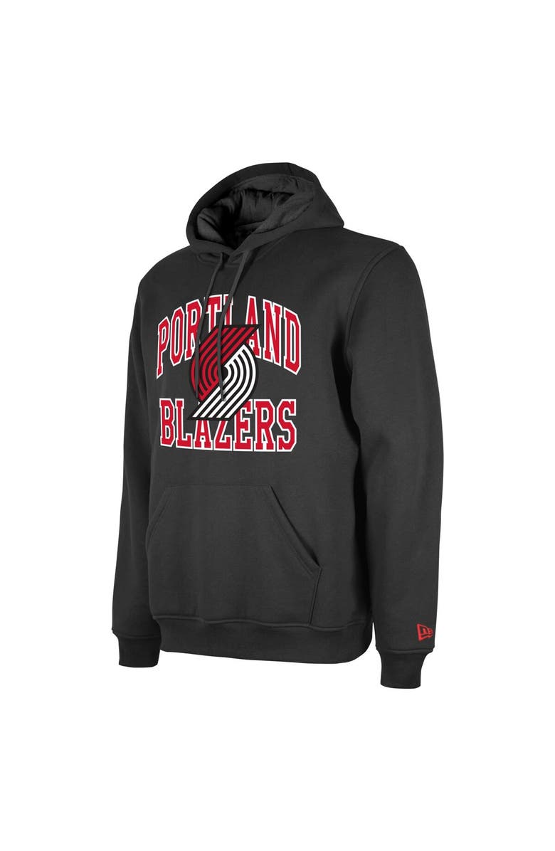 New Era Unisex New Era Black Portland Trail Blazers 2023/24 Season Tip-Off Edition Pullover Hoodie, Alternate, color, Black