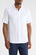 INDUSTRY REPUBLIC CLOTHING Short Sleeve Seersucker Shirt