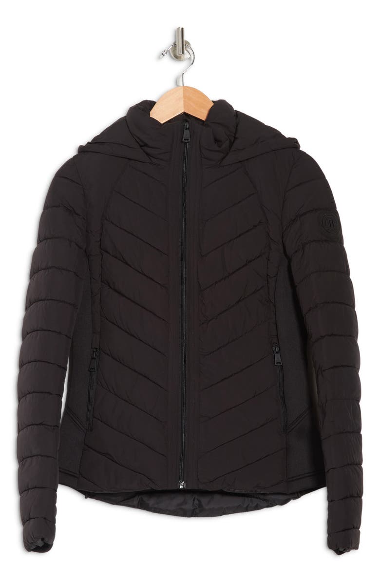 Bernardo Quilted Jacket, Alternate, color,