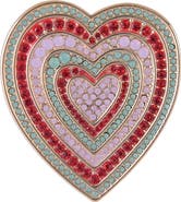 Hallmark Stone Heart Pin