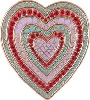 Hallmark Stone Heart Pin