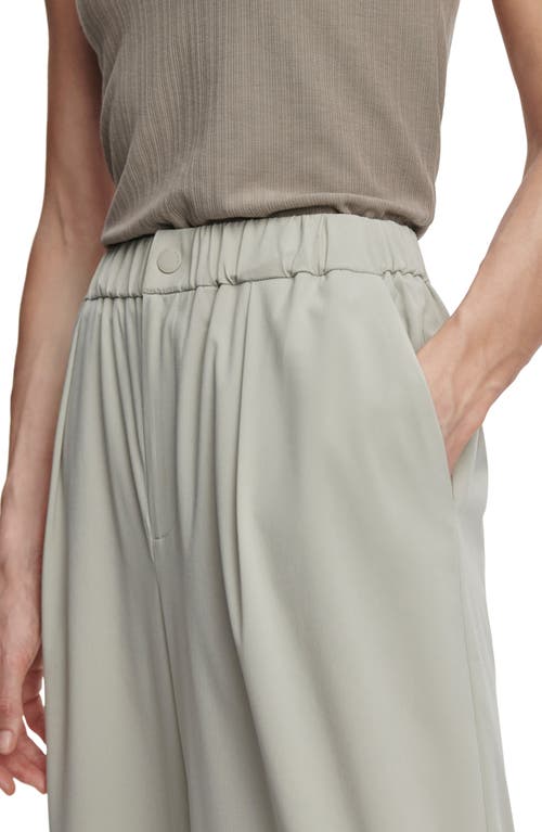 Varley Kayson Pleated Stretch Recycled Wide-leg Pants