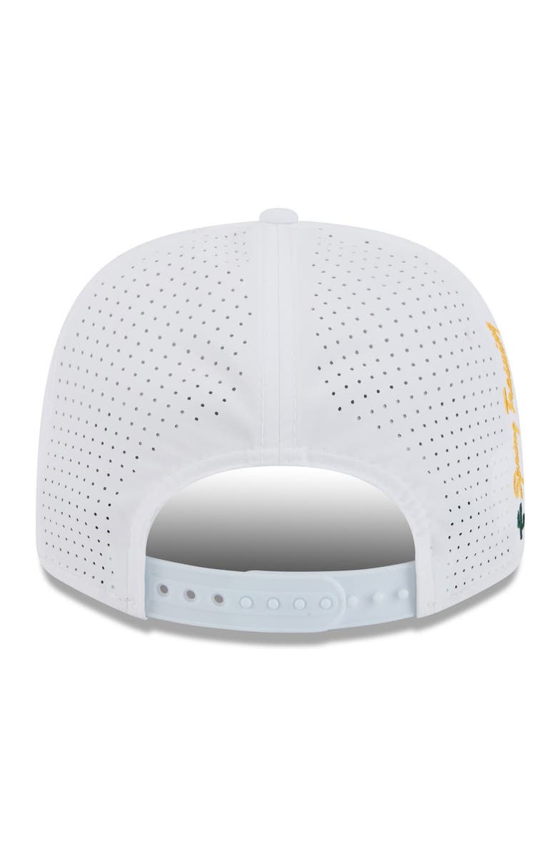 New Era Men's New Era  White Athletics 2025 Spring Training 9SEVENTY COOLERA Stretch-Snap Hat, Alternate, color, 