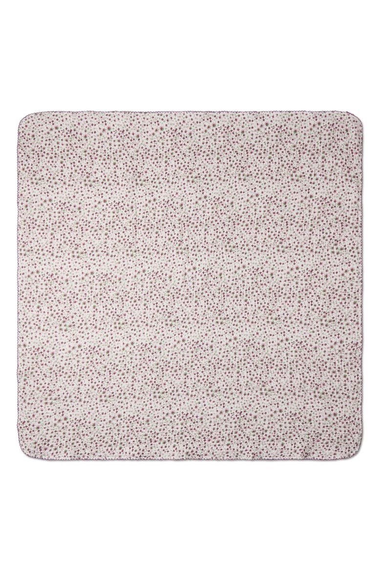 Luna Cotton Swaddle Blanket, Main, color, Winter White
