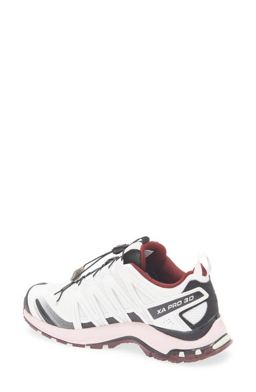 Salomon Gender Inclusive Xa Pro 3d V9 Trail Running Shoe In White