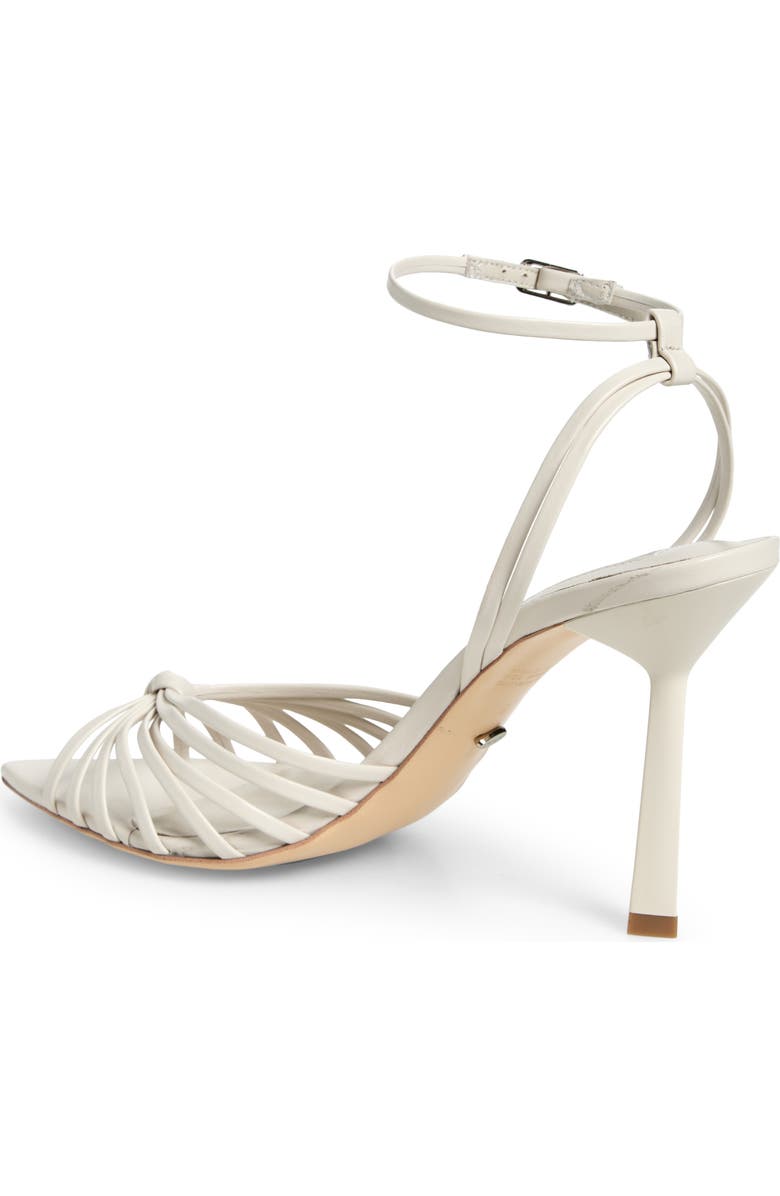 Tony Bianco Maxos Ankle Strap Pointed Toe Sandal, Alternate, color, Bone Venice
