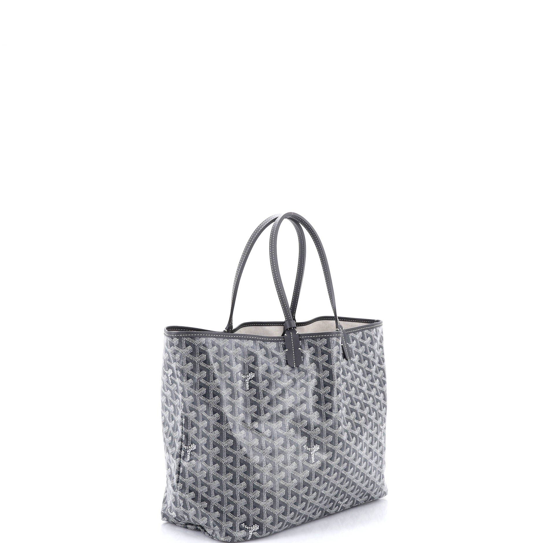 Pre-Owned Goyard Saint Louis Tote Coated Canvas PM, Alternate, color, Gray