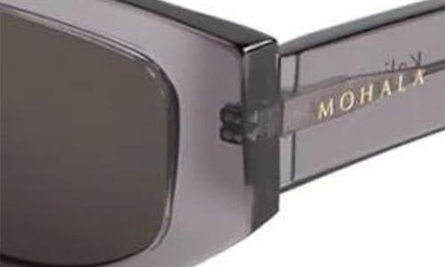 Mohala Eyewear Kalia 55mm Low Bridge Wide Width Polarized Oval Sunglasses