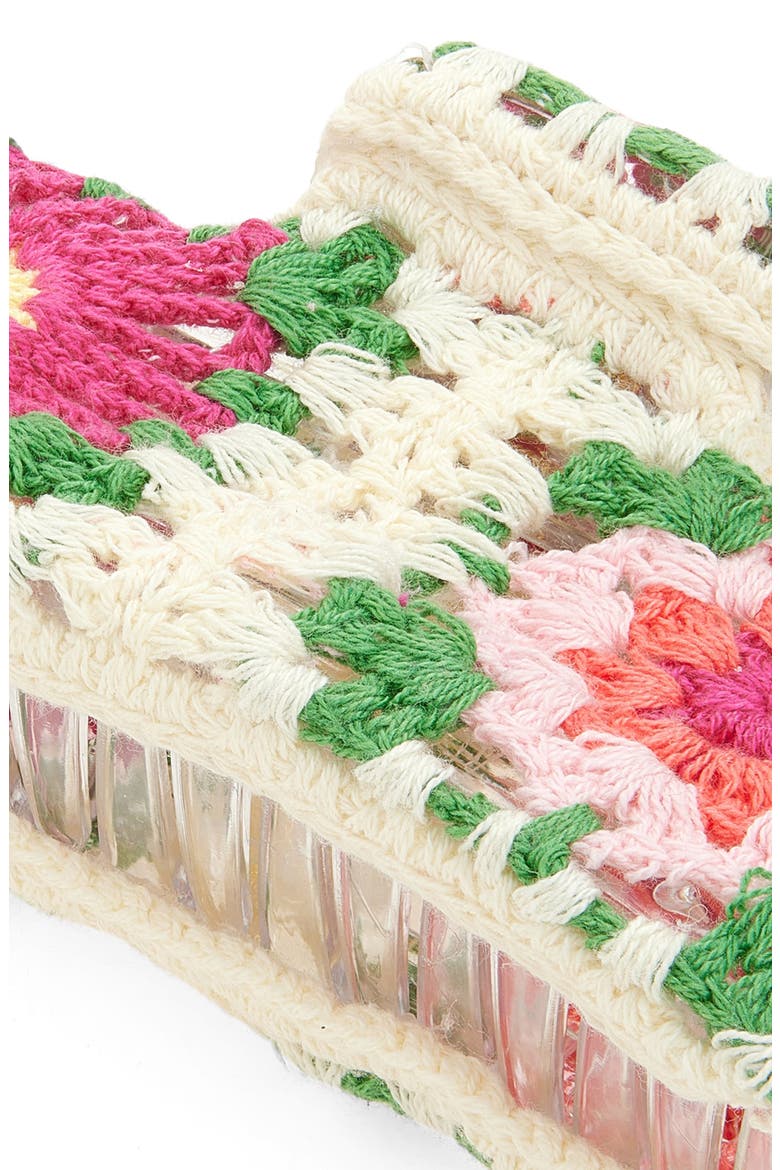 Kids' Crochet Claw Clip, Alternate, color, PINK