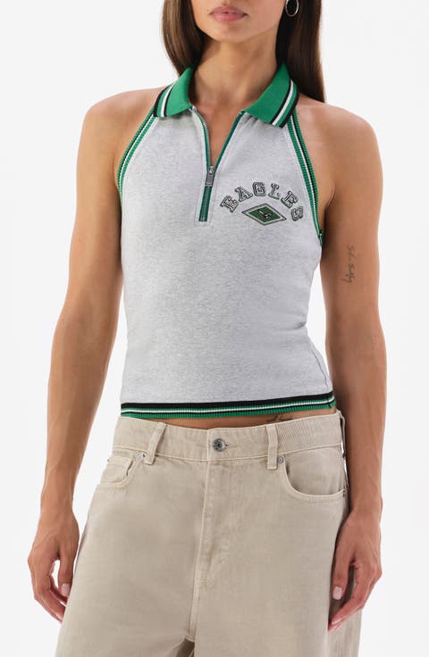 Collared Halter Tank