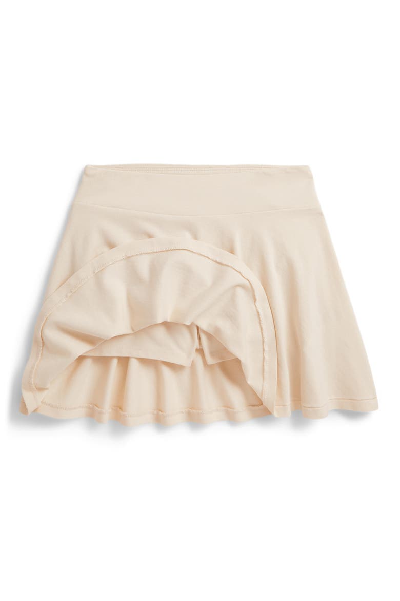 Kids' Stretch Mesh Tennis Skort, Alternate, color, GUIDE CREAM