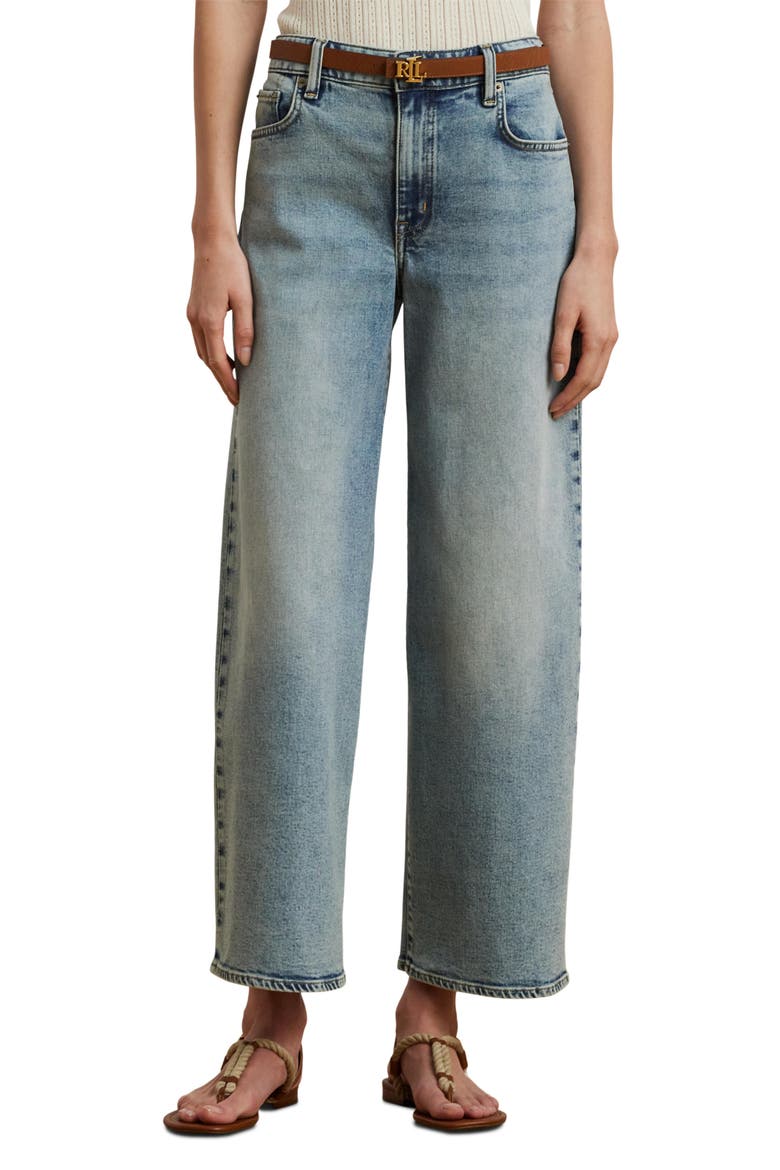 Crop Wide Leg Jeans, Main, color, ALICIA WASH