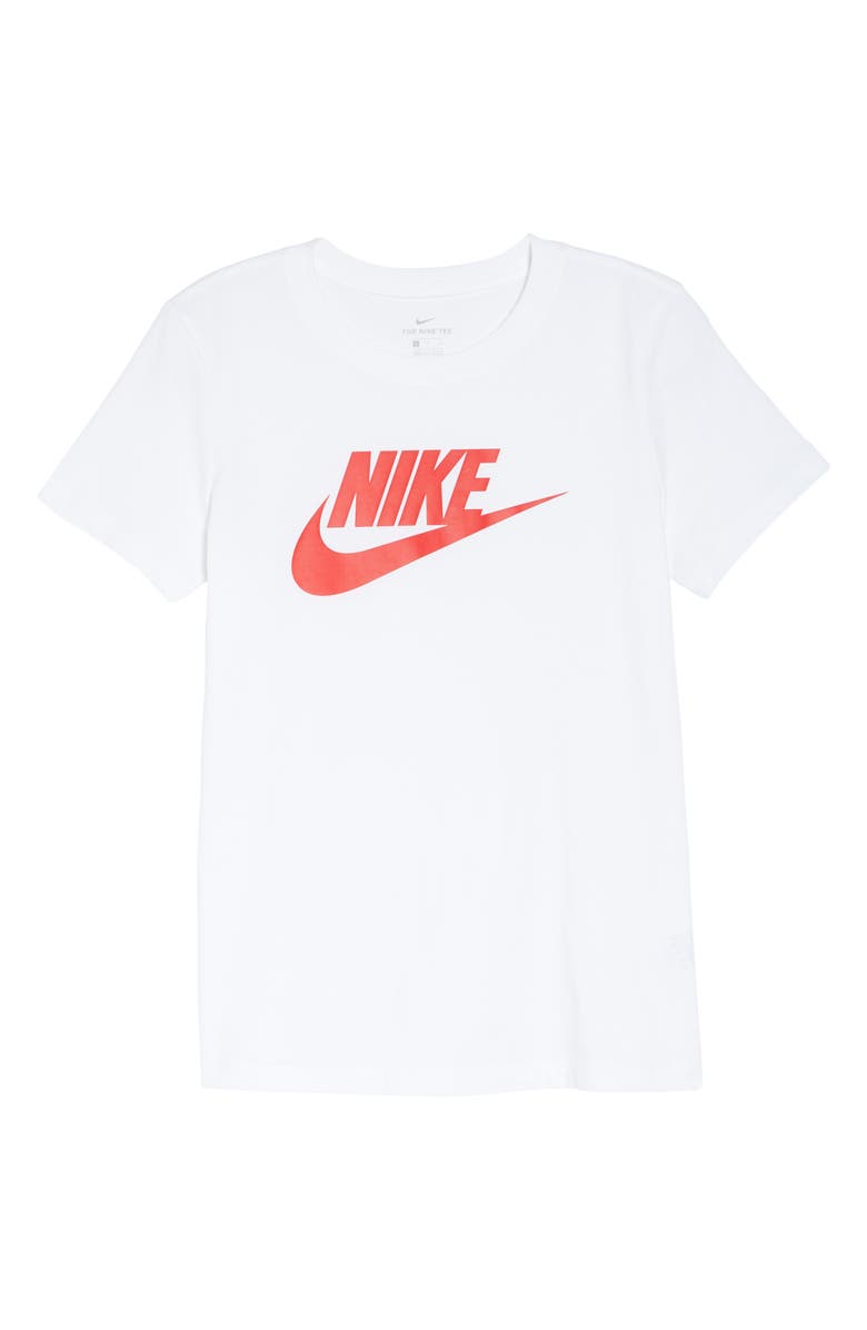 Nike Icon Futura Logo Graphic Cotton Tee, Alternate, color,