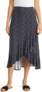 Loveappella Flounce Midi Skirt