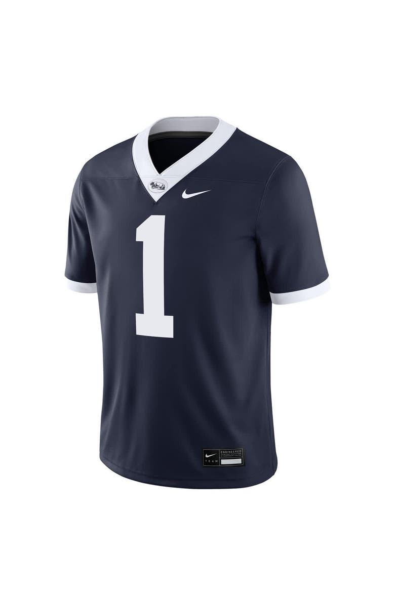 Nike Men's Nike #1 Navy Penn State Nittany Lions Generations of Greatness Jersey, Alternate, color, Navy