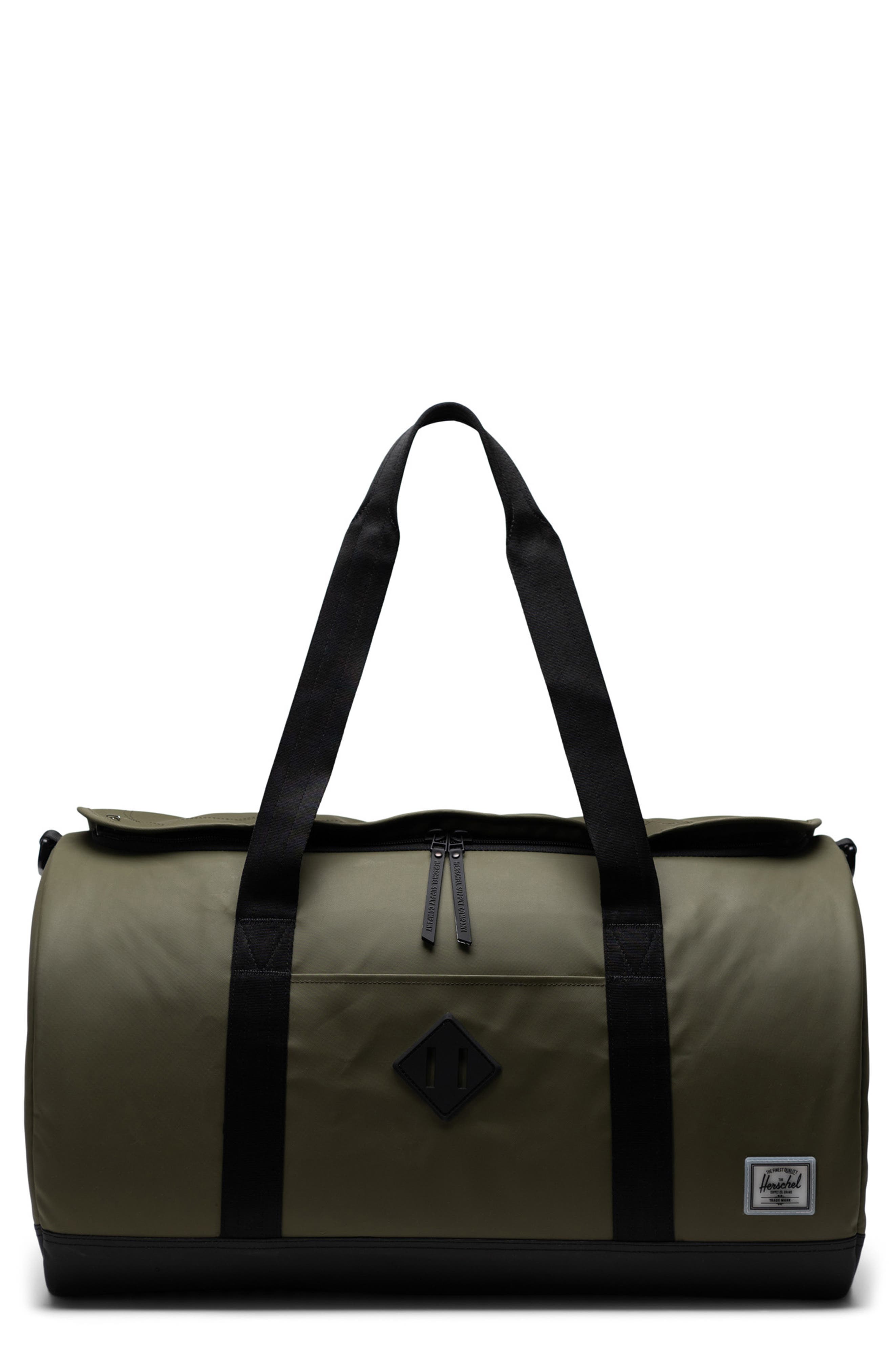 Water Resistant Heritage Duffle Bag, Main, color, IVY GREEN