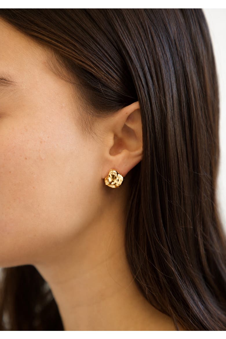 Revival Earrings, Alternate, color, Gold Plate