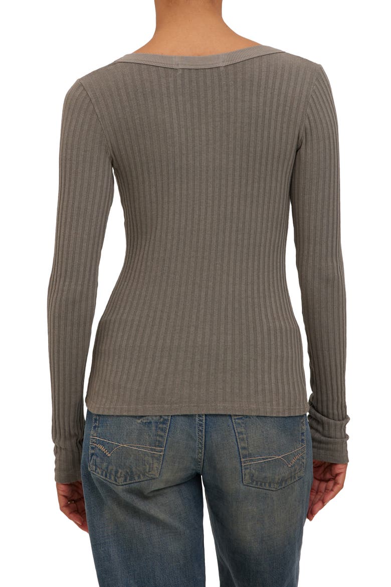What's the Scoop Rib Top, Alternate, color, SLATE