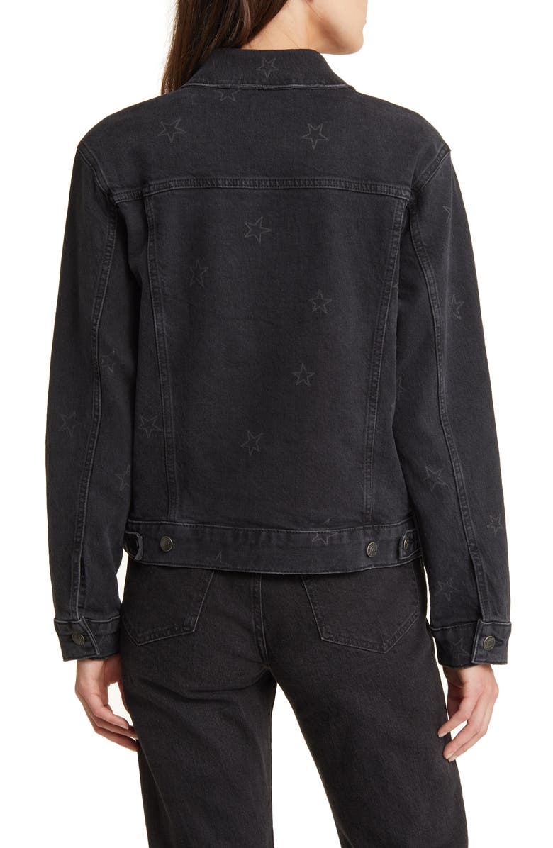 Rails Mulholland Star Denim Trucker Jacket, Alternate, color,