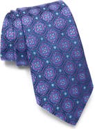 Ted Baker London Ashbridge Ornate Medallion Silk Blend Tie
