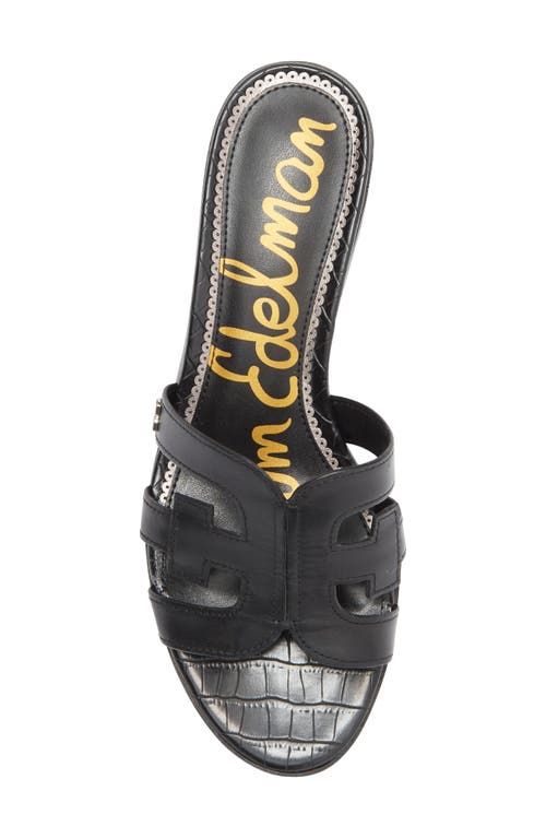 Sam Edelman Illie Slide Sandal In Black
