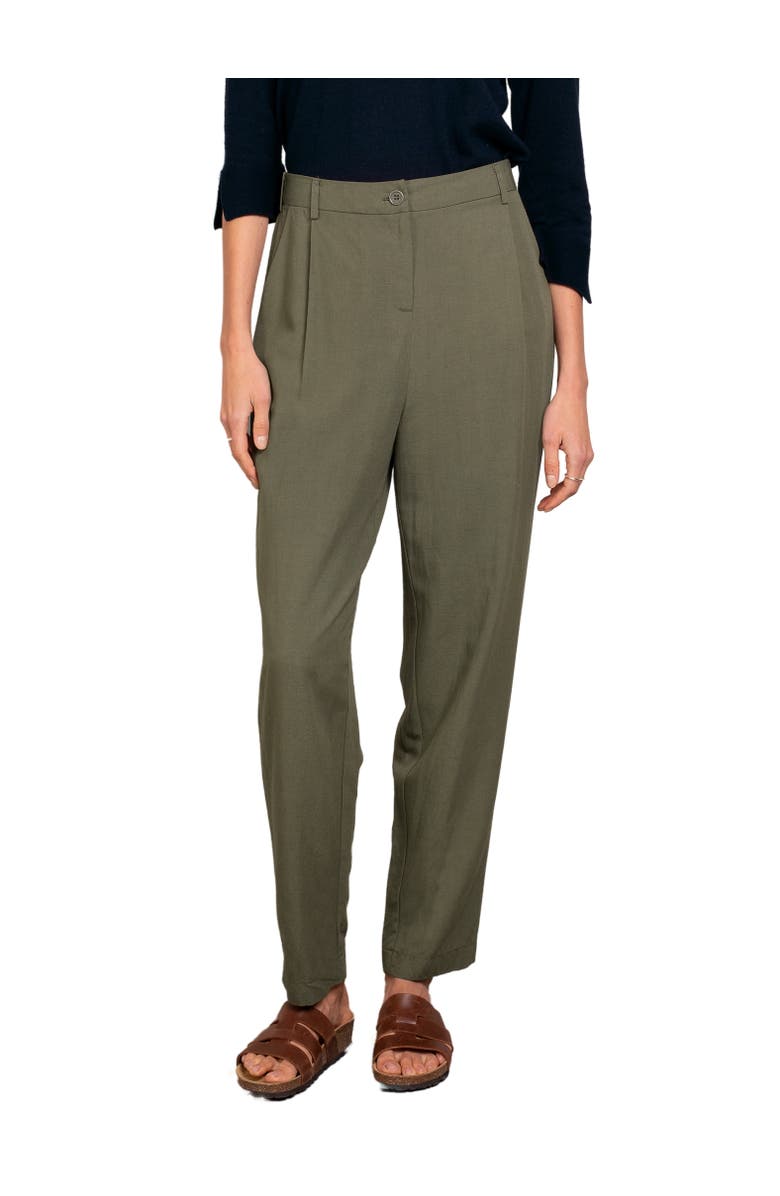 Celtic & Co. Casual Tapered Leg Pants, Main, color, Khaki