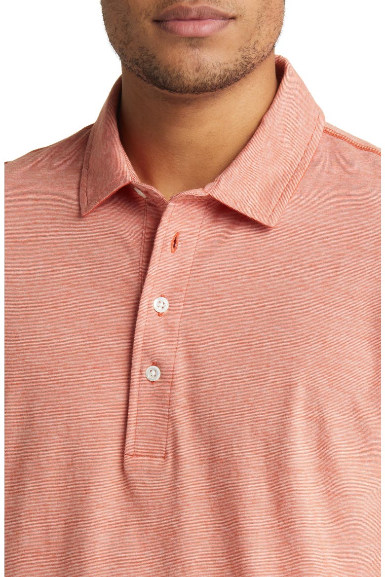 Pensacola Organic Cotton Polo, Alternate, color, BURNT RED