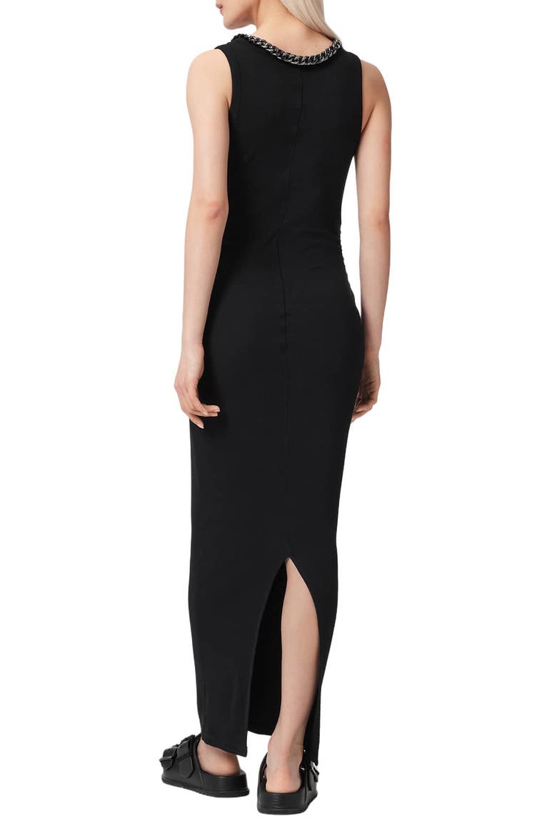Lucy Sleeveless Body-Con Dress, Alternate, color, BLACK