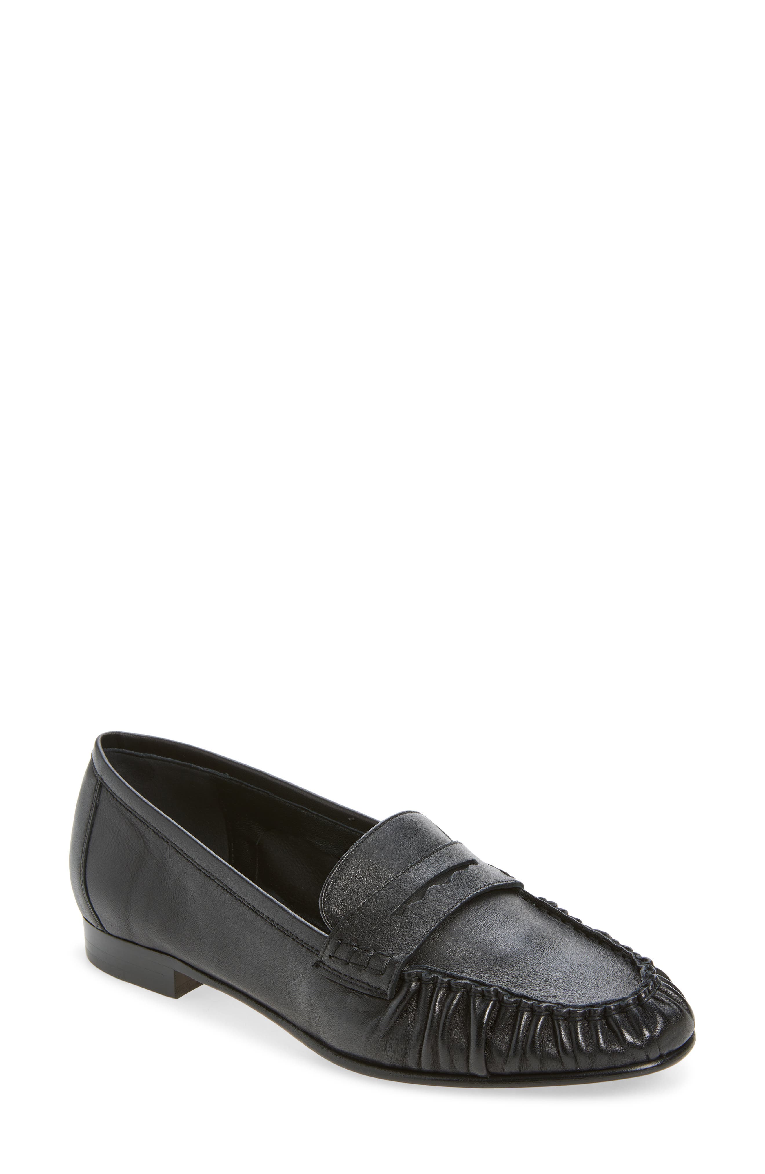Aldous Penny Loafer, Main, color, BLACK