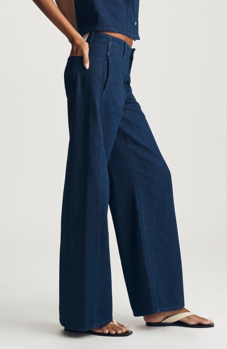 Mavi Jeans Siena High Waist Wide Leg Jeans, Alternate, color, 