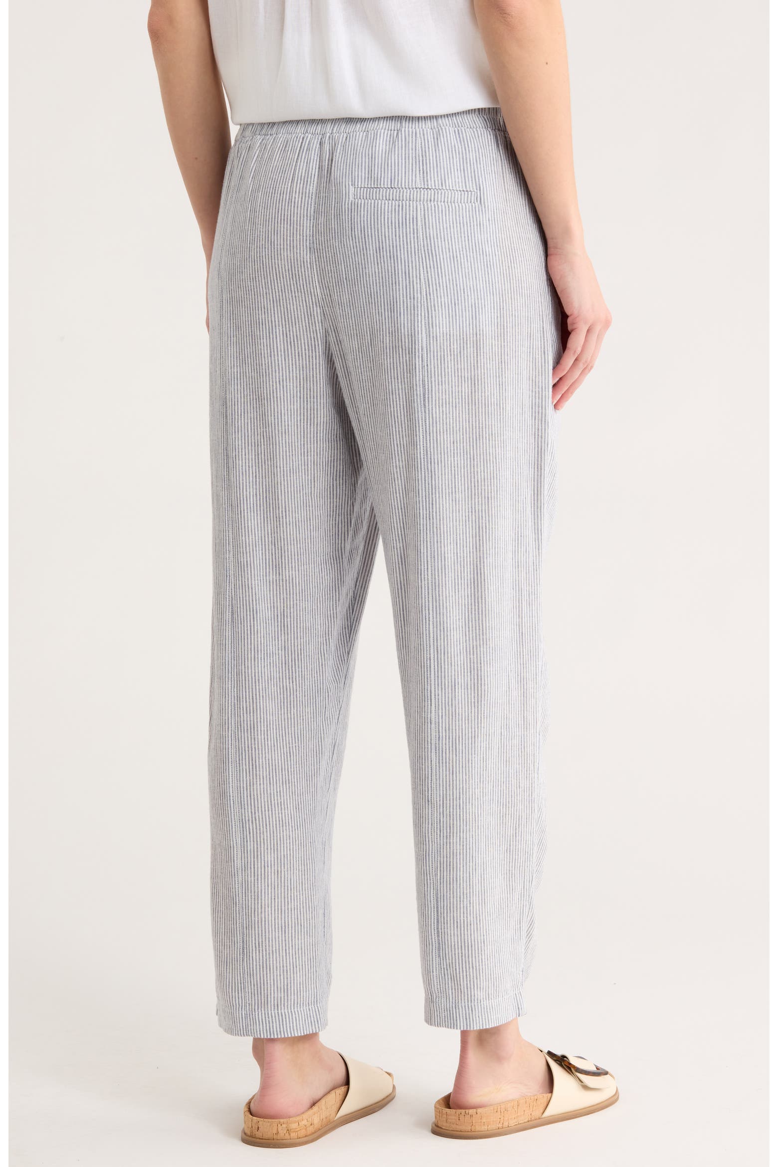 799 Color Code Pull-On Linen Blend Pants (Women) | Nordstromrack
