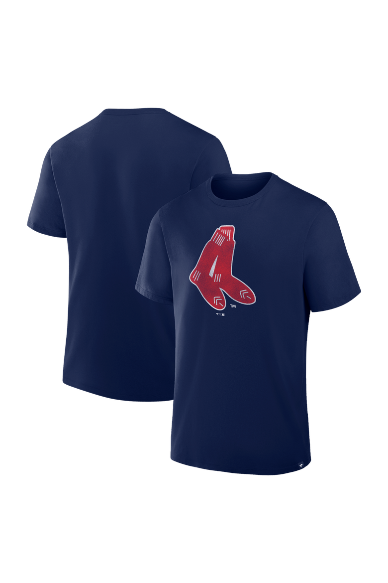 Men's Fanatics Navy Boston Red Sox Vintage Logo Legacy T-Shirt, Main, color, Navy