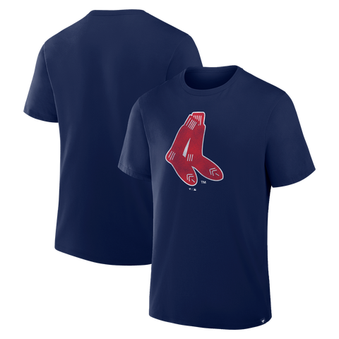 Men's Fanatics Navy Boston Red Sox Vintage Logo Legacy T-Shirt