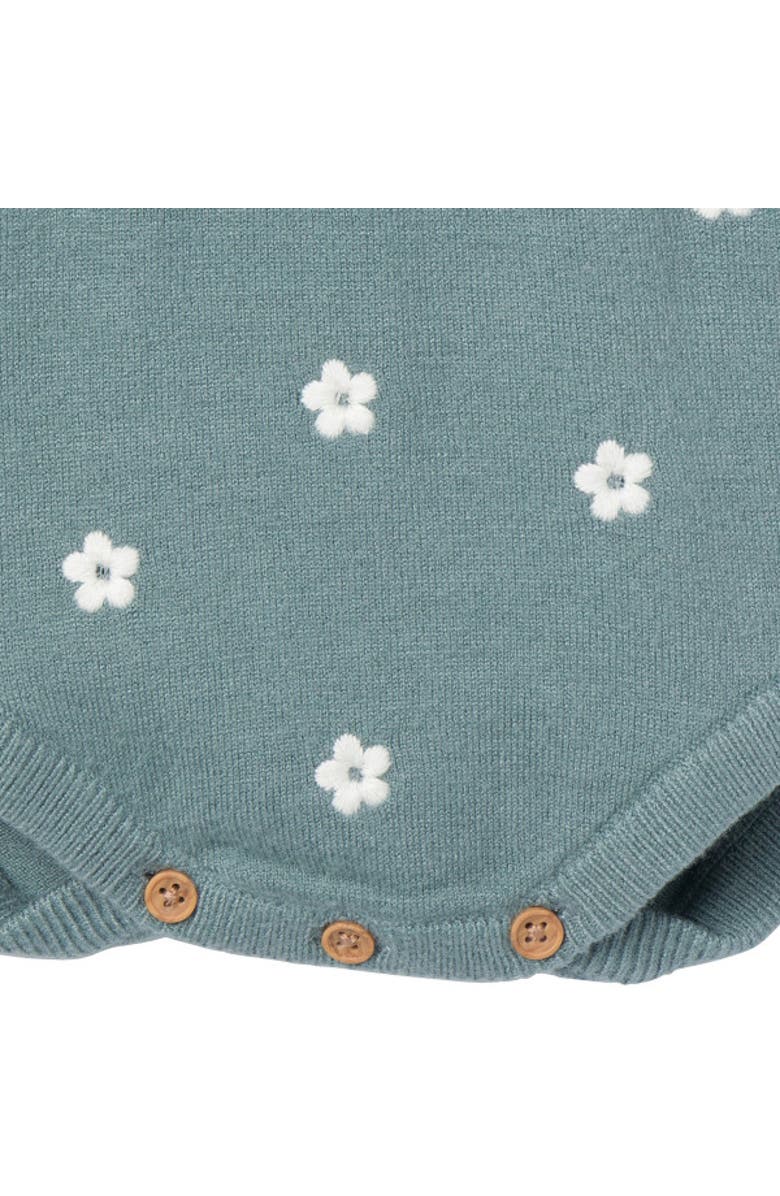 Modern Moments<sup>™</sup> by Gerber Jersey Sunsuits, Alternate, color, Teal