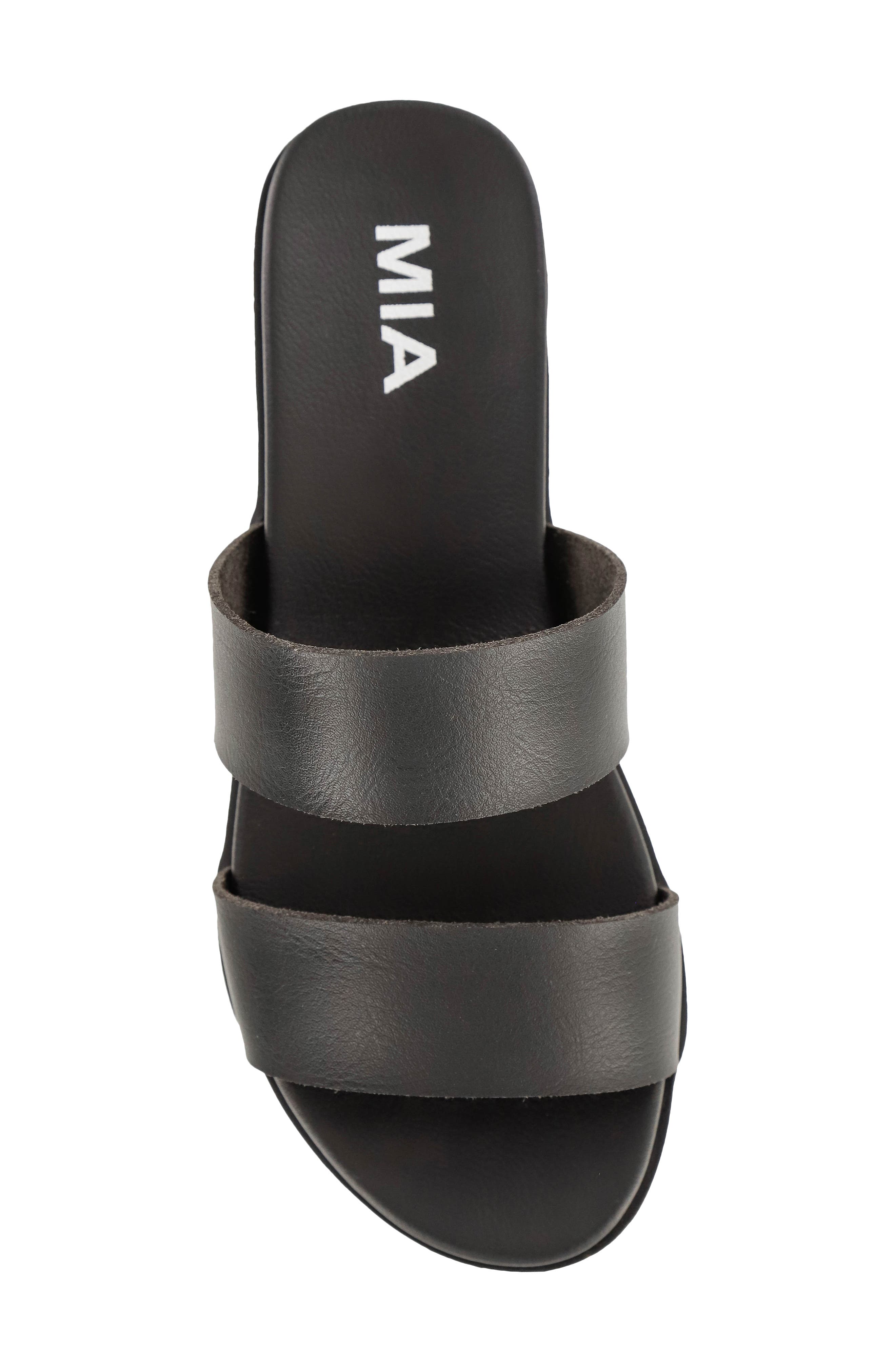 MIA Elori Slide Sandal, Alternate, color, Black