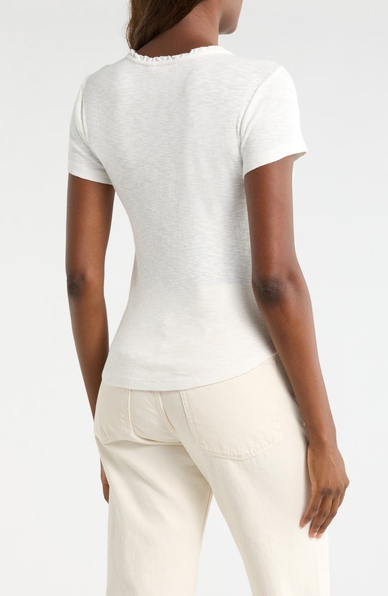 Lucky Brand Embroidered Yoke Henley, Alternate, color, Whisper White