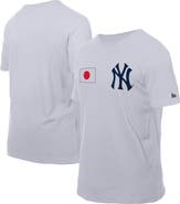 New Era Men's New Era White New York Yankees Japanese Flag T-Shirt