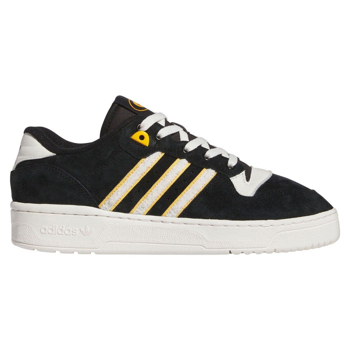 adidas Black Grambling Tigers Rivalry Low Basketball Shoes, Main, color, Black
