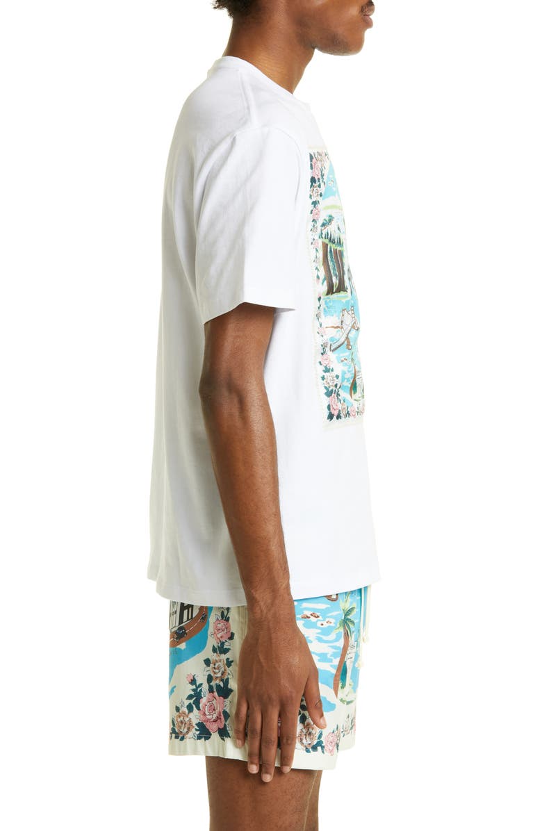 AMIRI California Cotton Graphic Tee, Alternate, color,