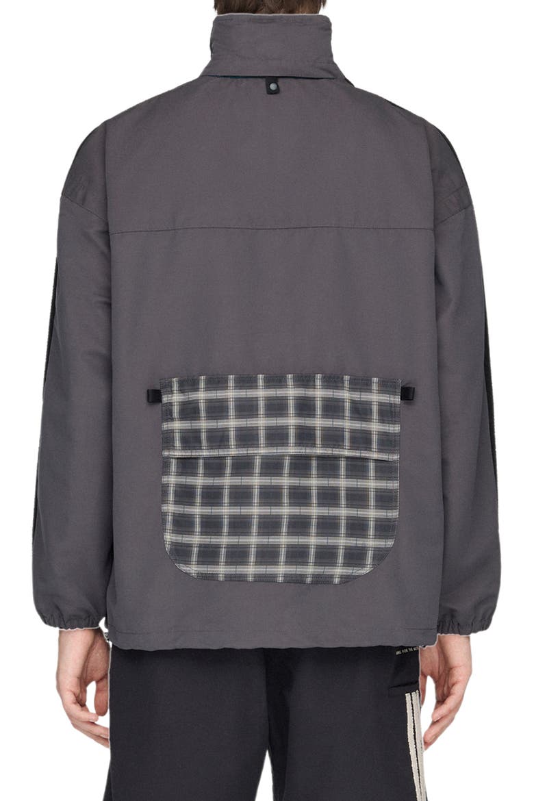 x Song for the Mute 007 Track Jacket, Alternate, color, GREY SIX