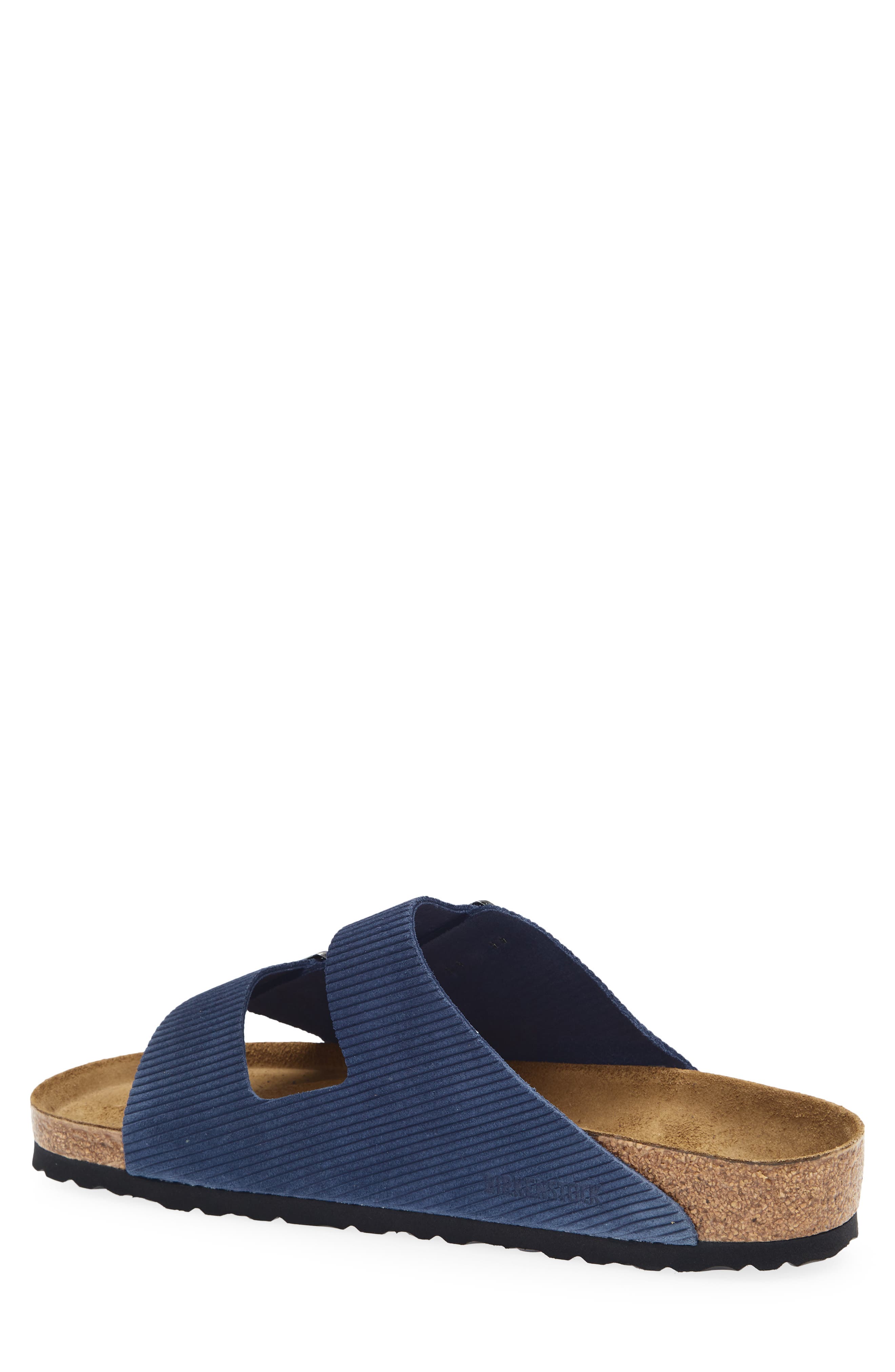 Arizona Corduroy Slide Sandal, Alternate, color, INDIGO BLUE