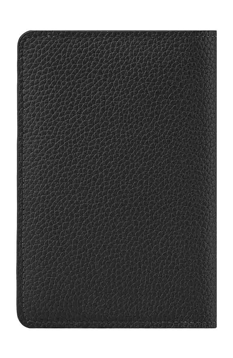 MAISON de SABRÉ Leather Passport Holder, Alternate, color, Rouge Noir