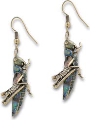 Bill Skinner Studio Grass Hopper Earrings