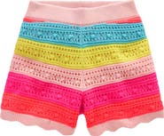 Mini Boden Kids' Pointelle Knit Shorts