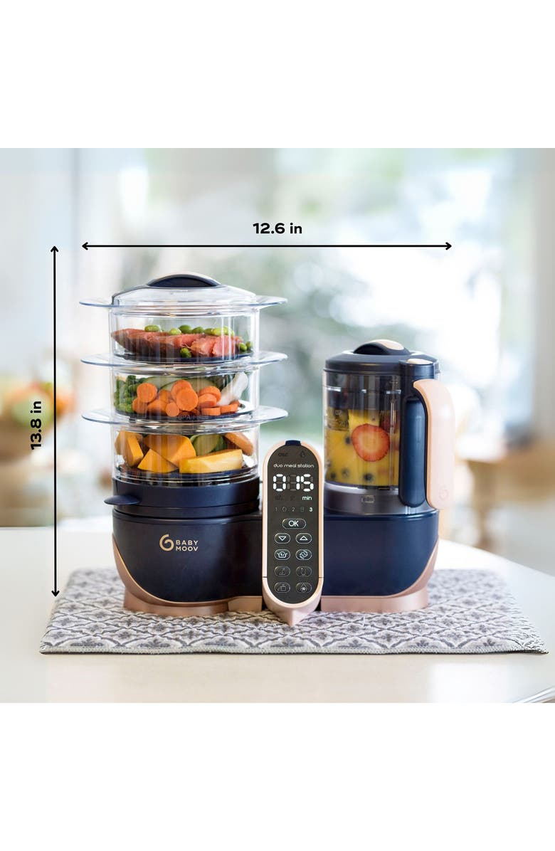 Babymoov Duo Meal XL Food Prep System, Alternate, color, Rose Gold/Navy