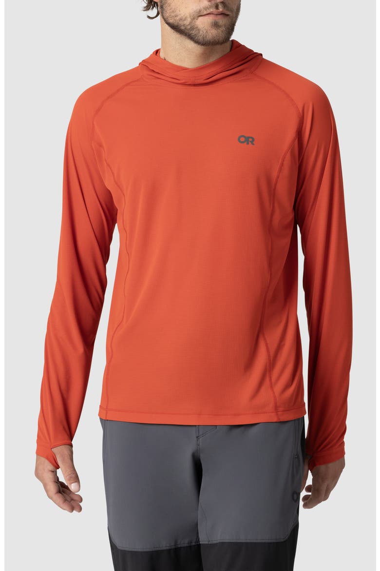 Echo Recycled Polyester Hoodie, Main, color, CARDINAL