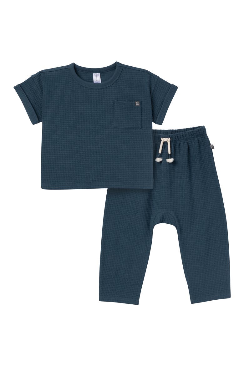 Shirt & Pant Set, Main, color, Navy