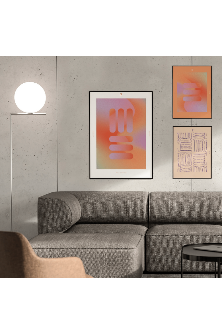 X-Ray Print Artwork, Alternate, color, Salmon